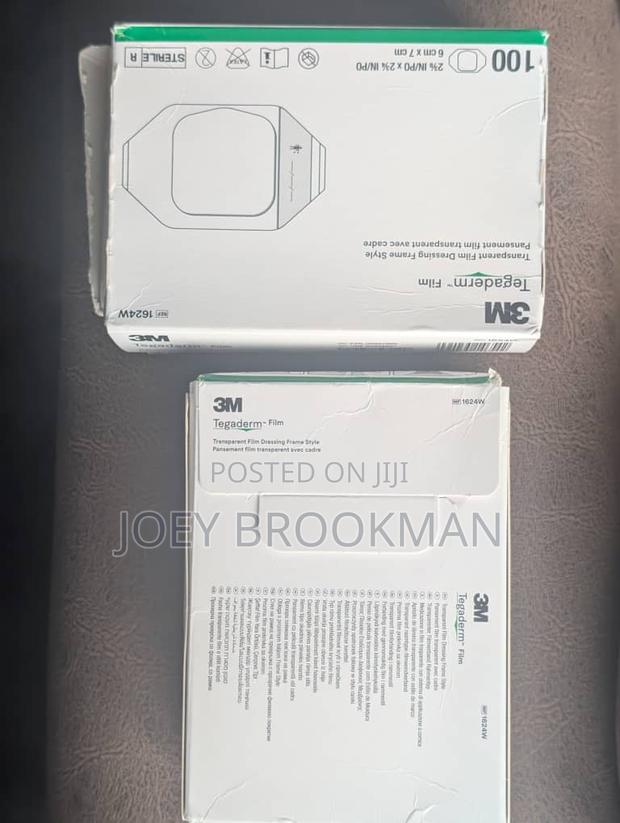 3m 1624w Tegaderm Association, 6cm X 7cm, 100 Pieces photo 2