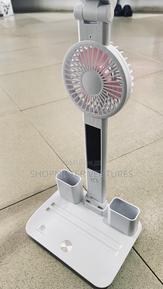 Led Digital Clock Fan and Clock Desk Lamp photo 4