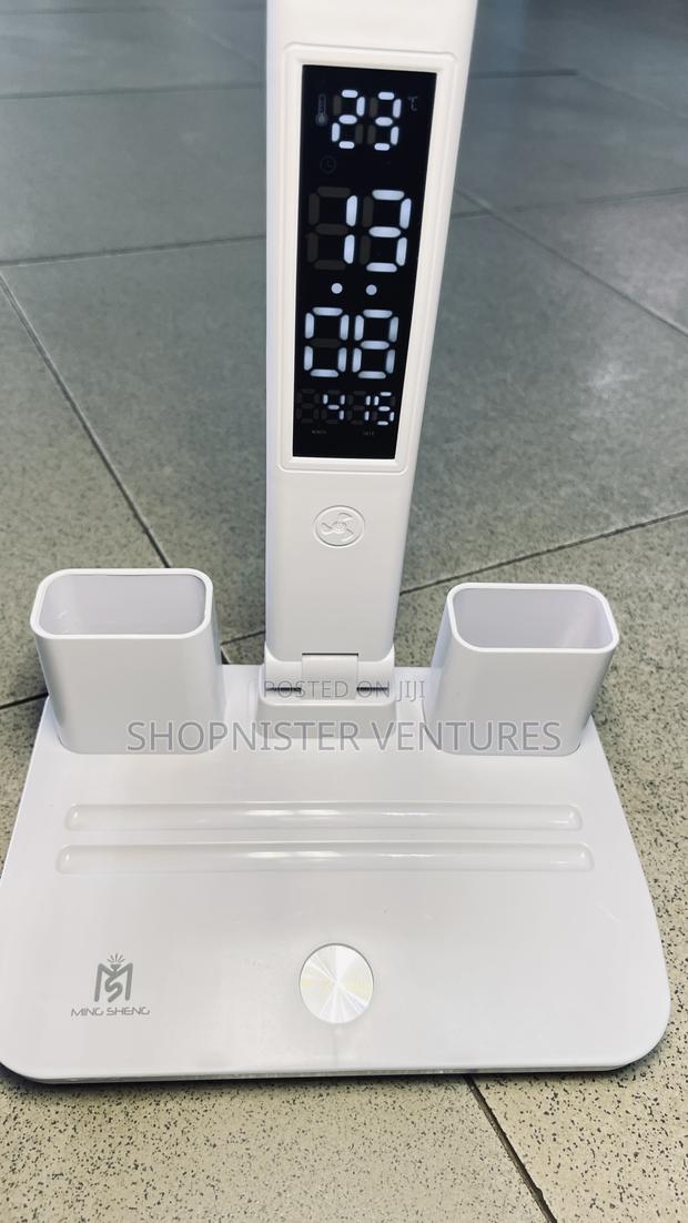 Led Digital Clock Fan and Clock Desk Lamp photo 8