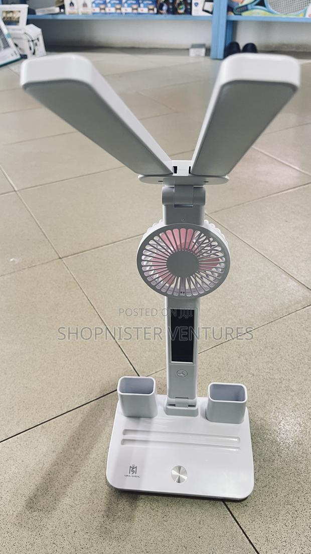Led Digital Clock Fan and Clock Desk Lamp photo 10