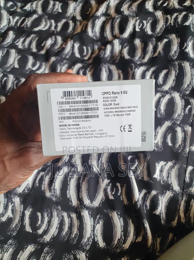 New Oppo Reno9 512 GB Gold photo 2
