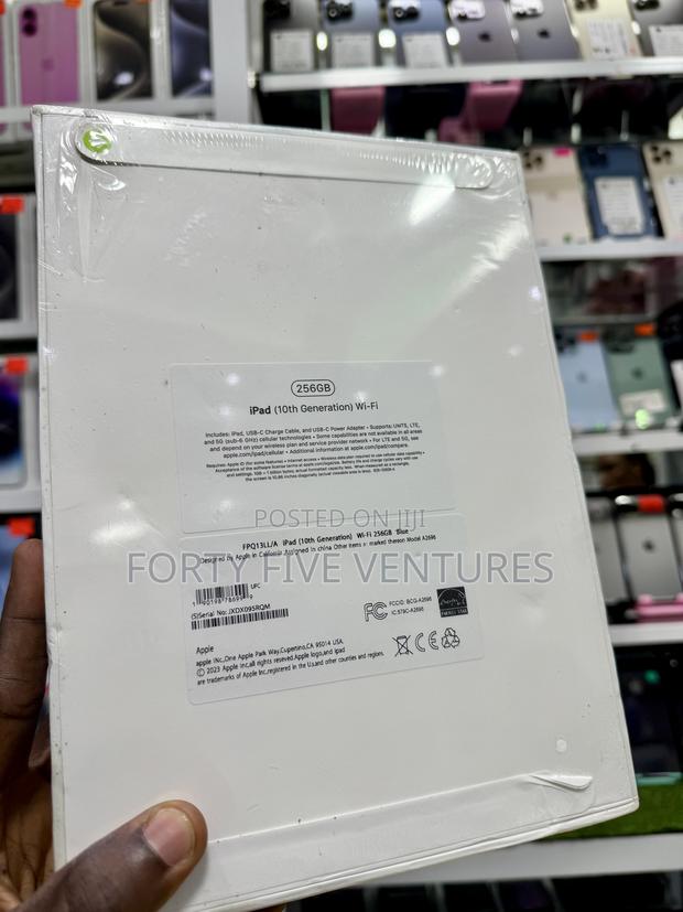New Apple iPad (2022) 256 GB Pink