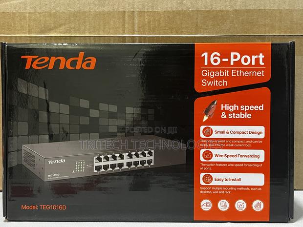 Tenda 16port Gigabit Network Switch Teg1016d · Photo 4