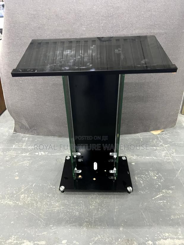 Classic Tempered Glass Preaching Pulpit for Church · Photo 4