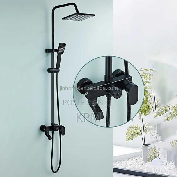 Black Shower Set Complete photo 2