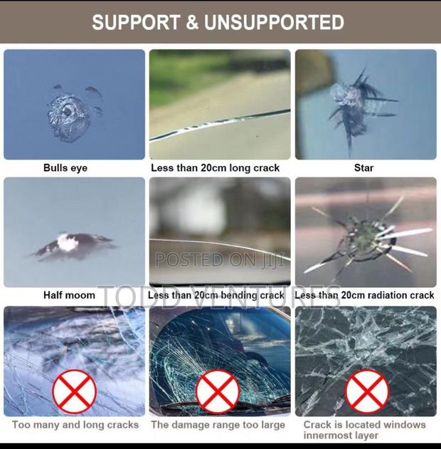 Cracked Windscreen Repair Kit photo 2