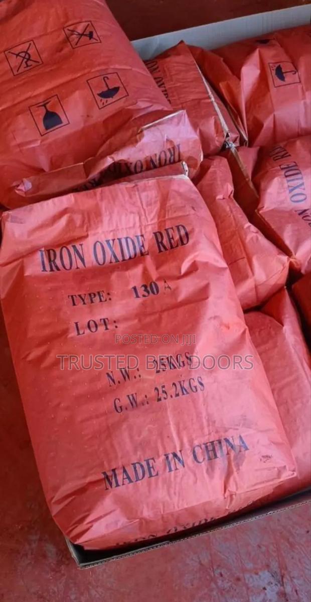 Red Color Pigment Iron Oxide for Concrete Works · Photo 2