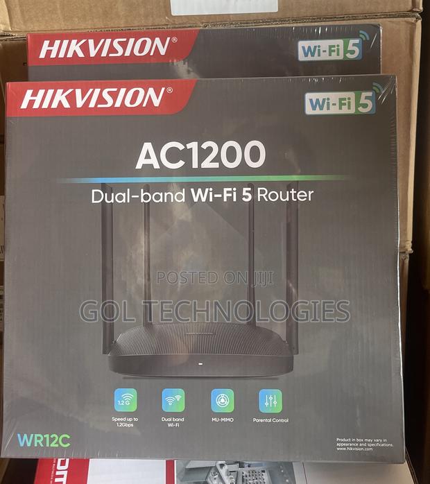 Ac1200 Dual Band Wifi 5 Router Hikvision Wr12c High Speed · Photo 4