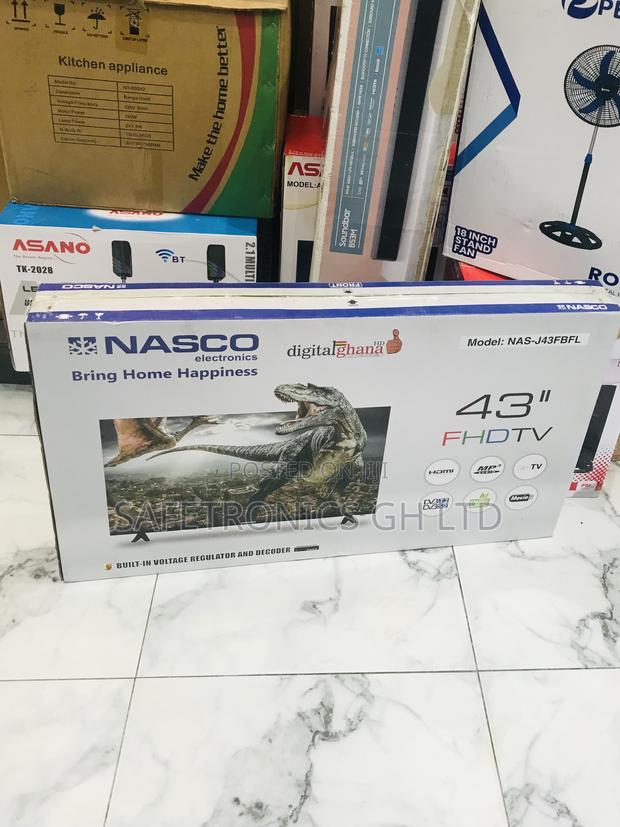 Authentic Full Hdmi Digital 43 Inch Nasco Black Led Tv · Photo 3