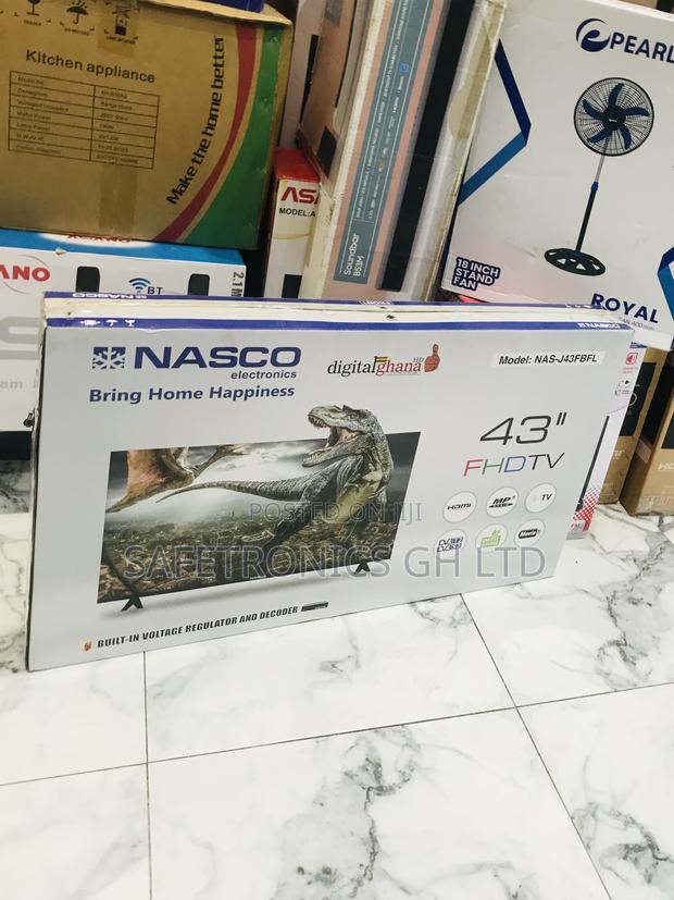 Authentic Full Hdmi Digital 43 Inch Nasco Black Led Tv · Photo 4