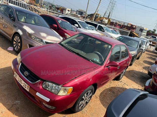 Toyota Corolla Sedan 2001 Red