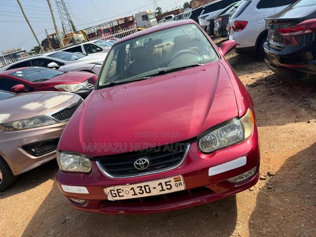 Toyota Corolla Sedan 2001 Red