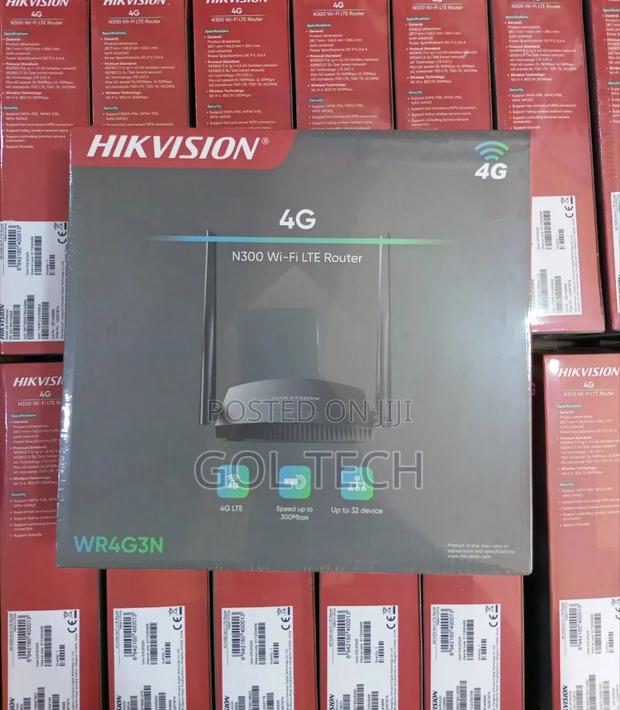 Hikvision 4g Universal Router N300 Wifi Wr4g3n Lte Router · Photo 3