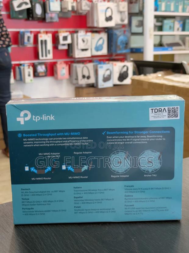 Tp-Link Archer T4u Ac1300 Dual Band Usb Adapter · Photo 4