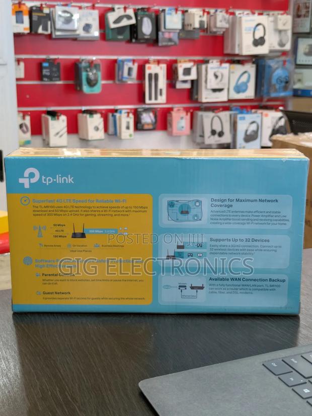Tp-Link Tl-Mr100 Wireless N 4g Lte Router · Photo 4
