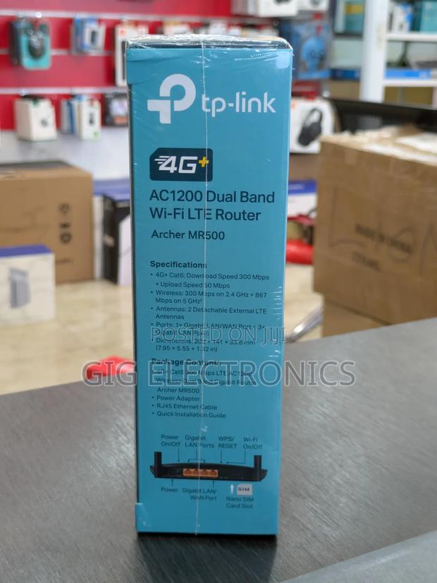 Tp-Link Archer Mr500 Ac1200 4g+ Cat6 Wifi Router Sim Slot · Photo 4