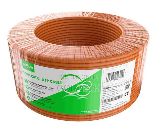 Dahua 100m Utp Cable Cca High Speed Cable Pfm922i-6un-c-100m · Photo 2