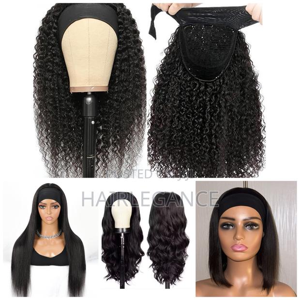 10-30 Inches Head Band Human Hair Unit · Photo 2