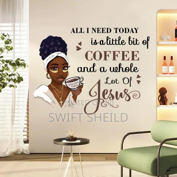 Wall Sticker (Little Coffee More of Jesus) photo 3