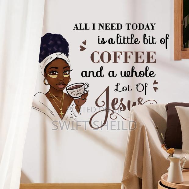 Wall Sticker (Little Coffee More of Jesus) photo 4
