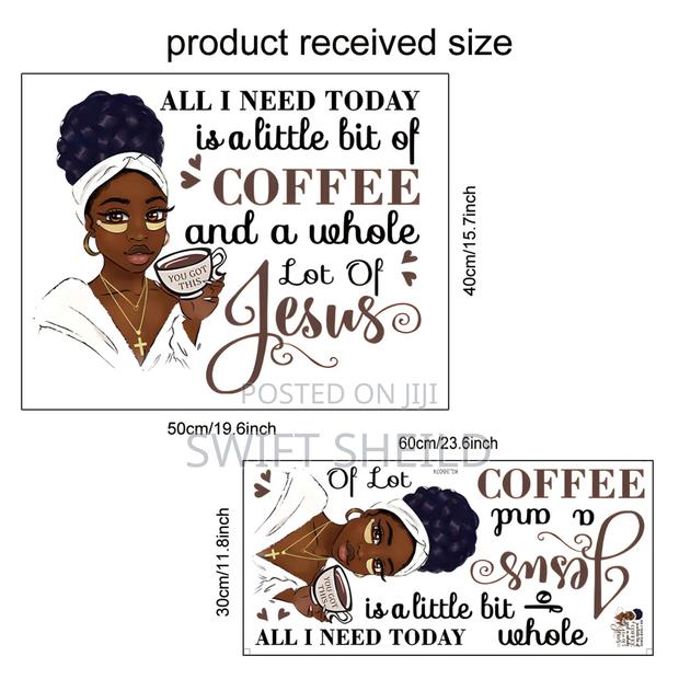 Wall Sticker (Little Coffee More of Jesus) photo 6