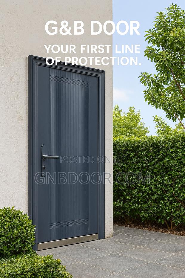 Modern Gray G501 Security Door Metal Door