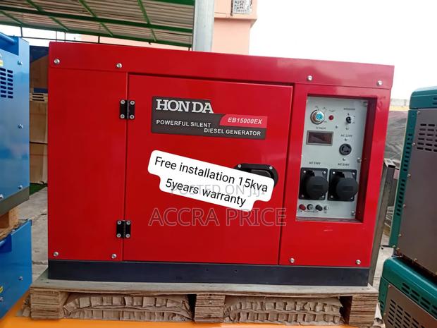 Heavy Duty Generator Honda 15kva Diesel Generator 16500w · Photo 2