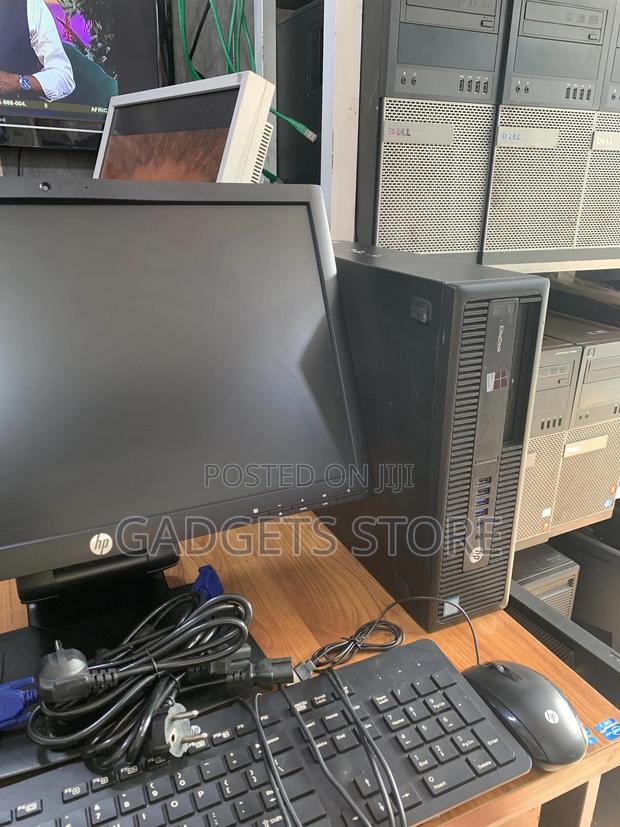 Desktop Computer HP ProDesk 400 8GB Intel Core I5 SSD 256GB · Photo 1