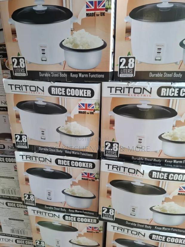 Triton 2.8lt Rice Cooker Uk photo 2