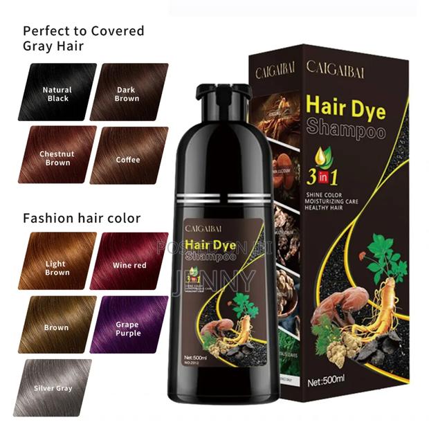 Permanent Hair Dye Shampoo photo 2