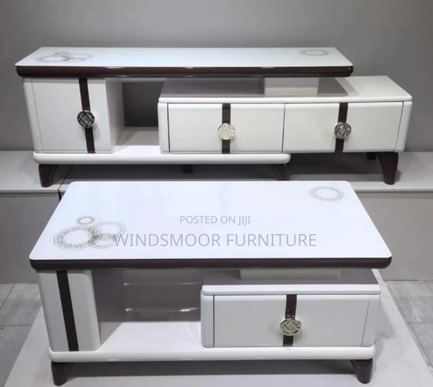 Aesthetic Tvstand With Centre Table