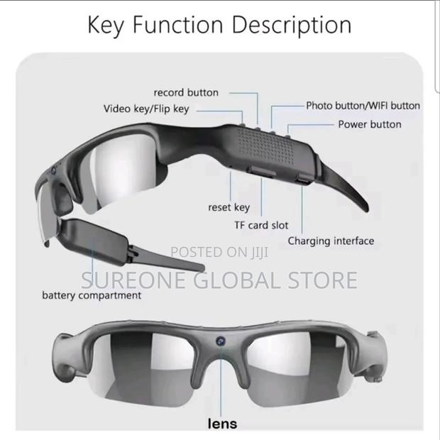 Camera Glasses Video Sunglasses Wifi 1080p photo 2