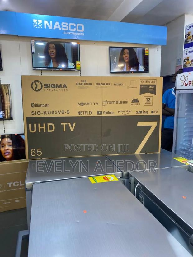 Smart Android Sigma Tv Uhd Available as Seen · Photo 4