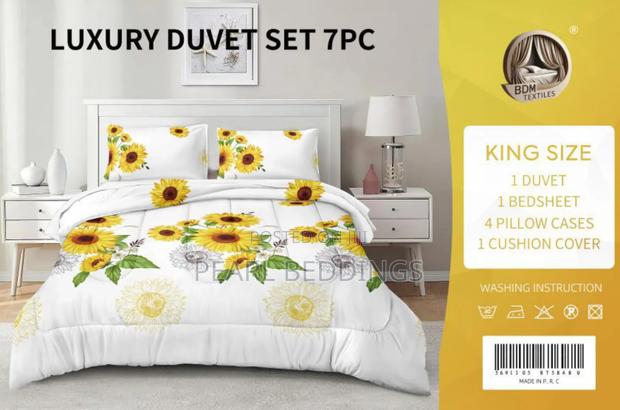Premium Quality 100% Cotton 7pcs Duvets Set Available photo 2
