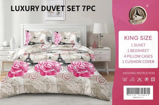 Premium Quality 100% Cotton 7pcs Duvets Set Available photo 5