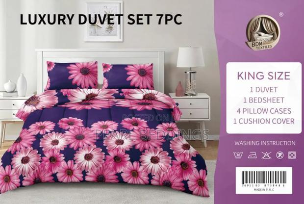 Premium Quality 100% Cotton 7pcs Duvets Set Available photo 9