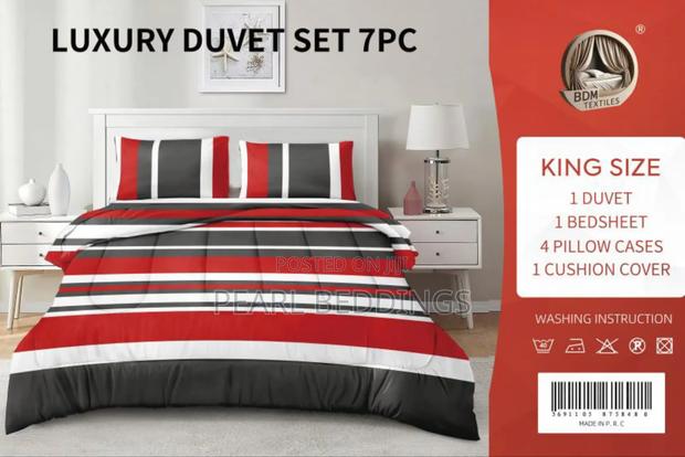 Premium Quality 100% Cotton 7pcs Duvets Set Available photo 10