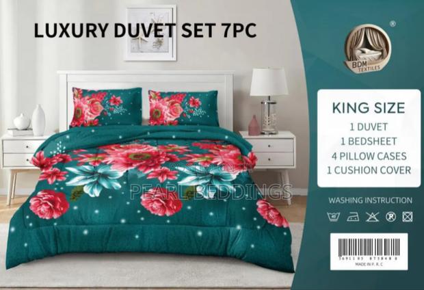 Premium Quality 100% Cotton 7pcs Duvets Set Available photo 11