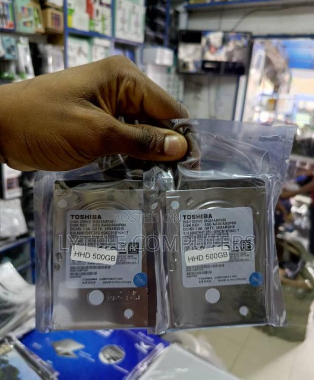 500gb Toshiba Hard Drive · Photo 2