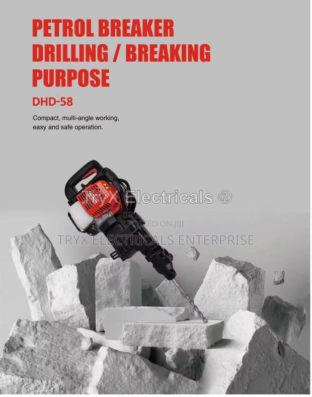 Heavy Duty Dual Purpose Hammer Drill (16.6kg) photo 2