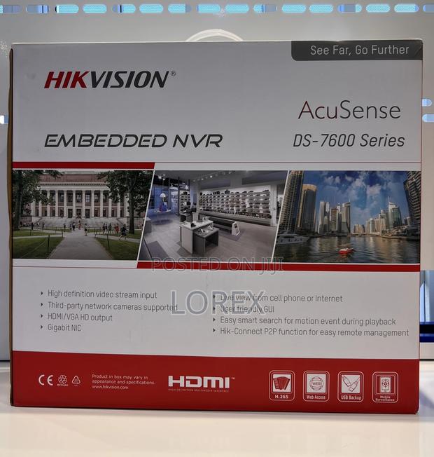 Hikvision 32ch 16p Poe NVR Acusense /8mp 7632nxi-/16p(D) · Photo 3