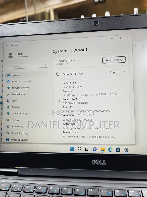 Laptop Dell Latitude 14 5480 8GB Intel Core i5 SSD 256GB photo 12