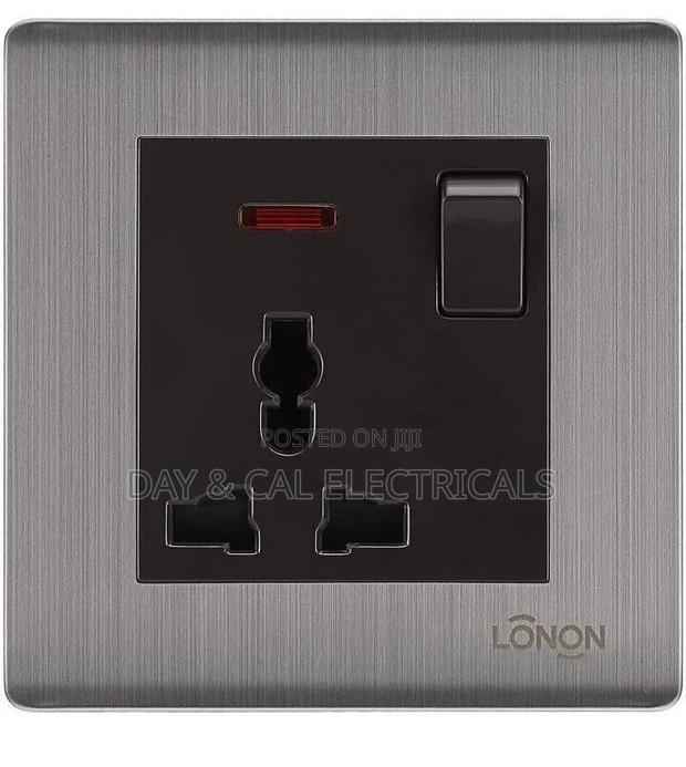 Sockets Switches(Ash Black) photo 2