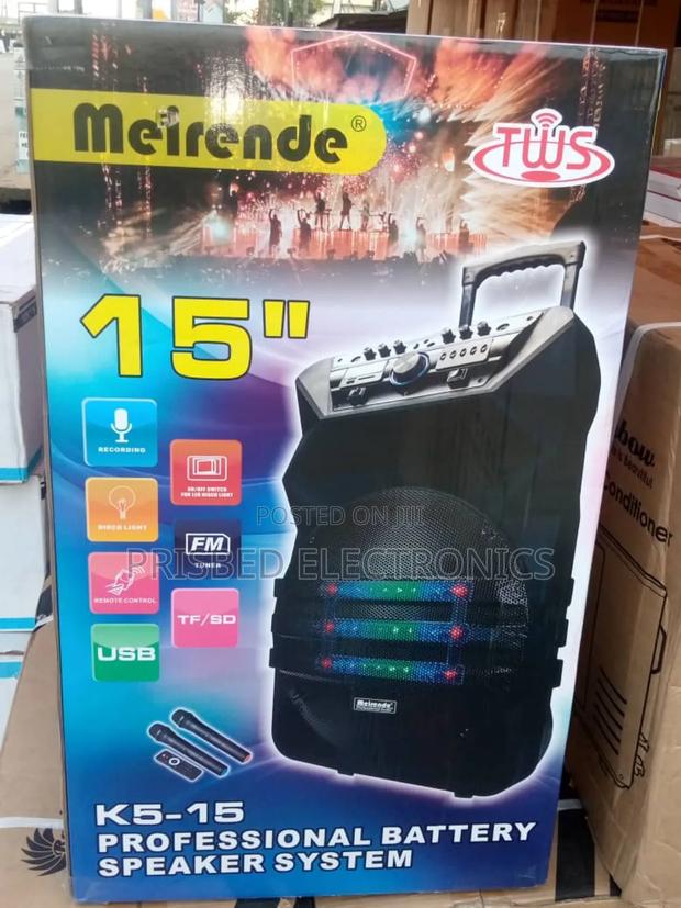 Meirende Durable Speaker 800w With Microphone photo 2