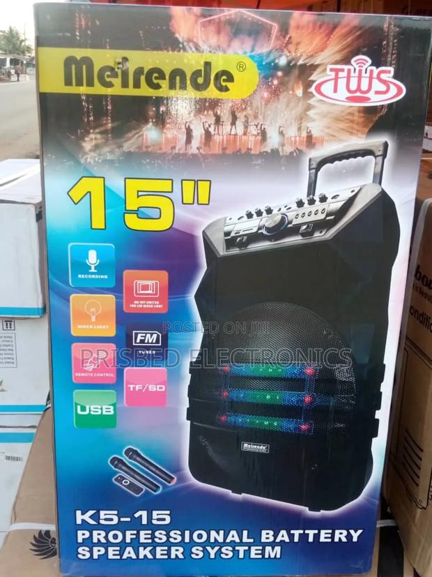 Meirende Durable Speaker 800w With Microphone photo 3