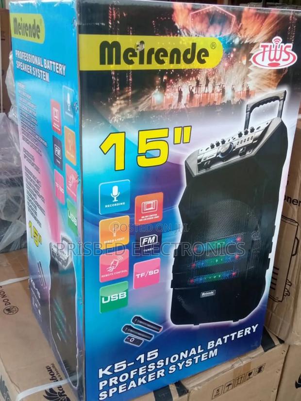 Meirende Durable Speaker 800w With Microphone photo 4