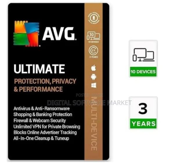 Avg Antivirus Ultimate 10 Devices 3 Years · Photo 2