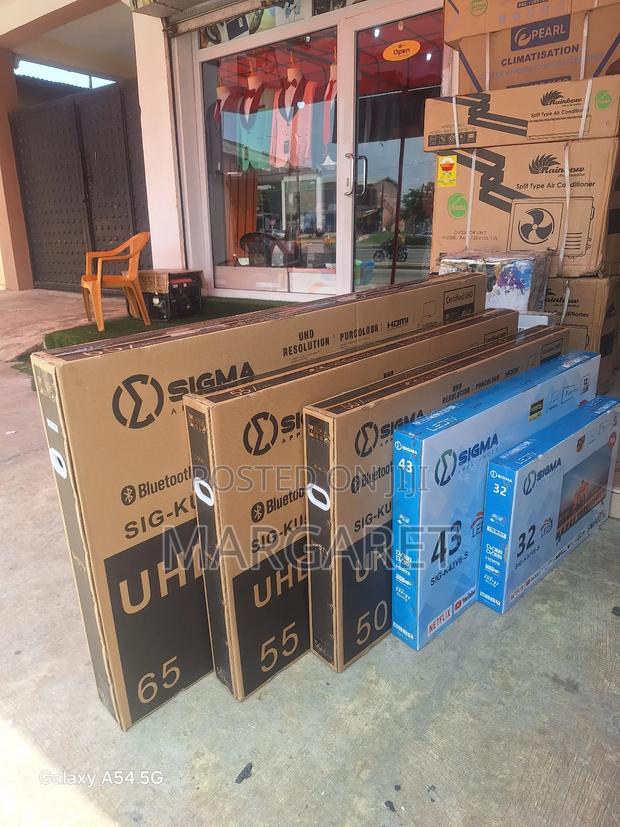 55 Inches Smart Uhd Sigma Tv