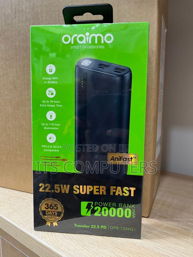 Oraimo 20000 Mah Power Bank · Photo 1