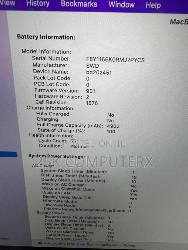 Laptop Apple MacBook Pro 2020 16GB Intel Core i5 SSD 1T photo 2